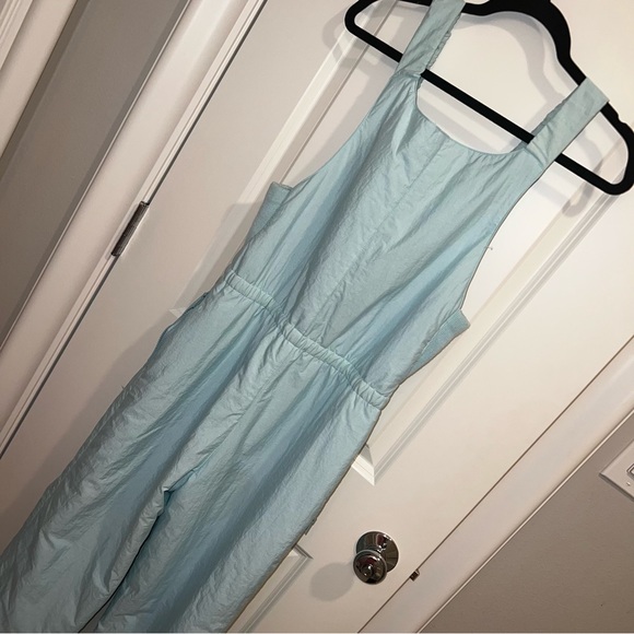 Profile Vintage 80’s Baby Blue Snow Bibs - Picture 2 of 8